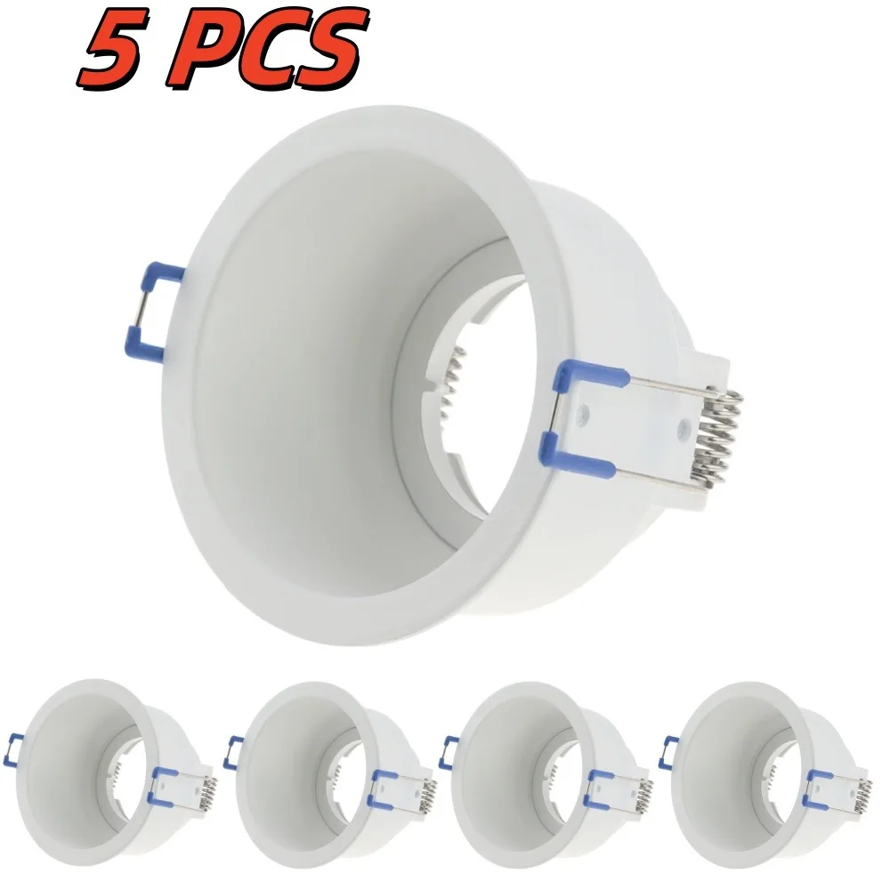 JOYINLED Pack of 5/10 Recessed LED Ceiling Downlight Bracket Spotlight Frame Socket GU10/MR16 Lamp Holder Fitting Fixture
