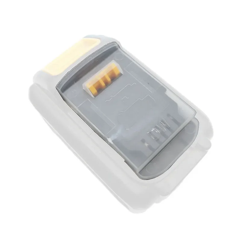 Imagem -05 - Li-ion Bateria Poeira Capa Dewalt xr 18v 20v Dcb200 Dcb183 Dcb609 Ferramenta Elétrica Bateria de Lítio Dust Cap Bainha Escudo Case