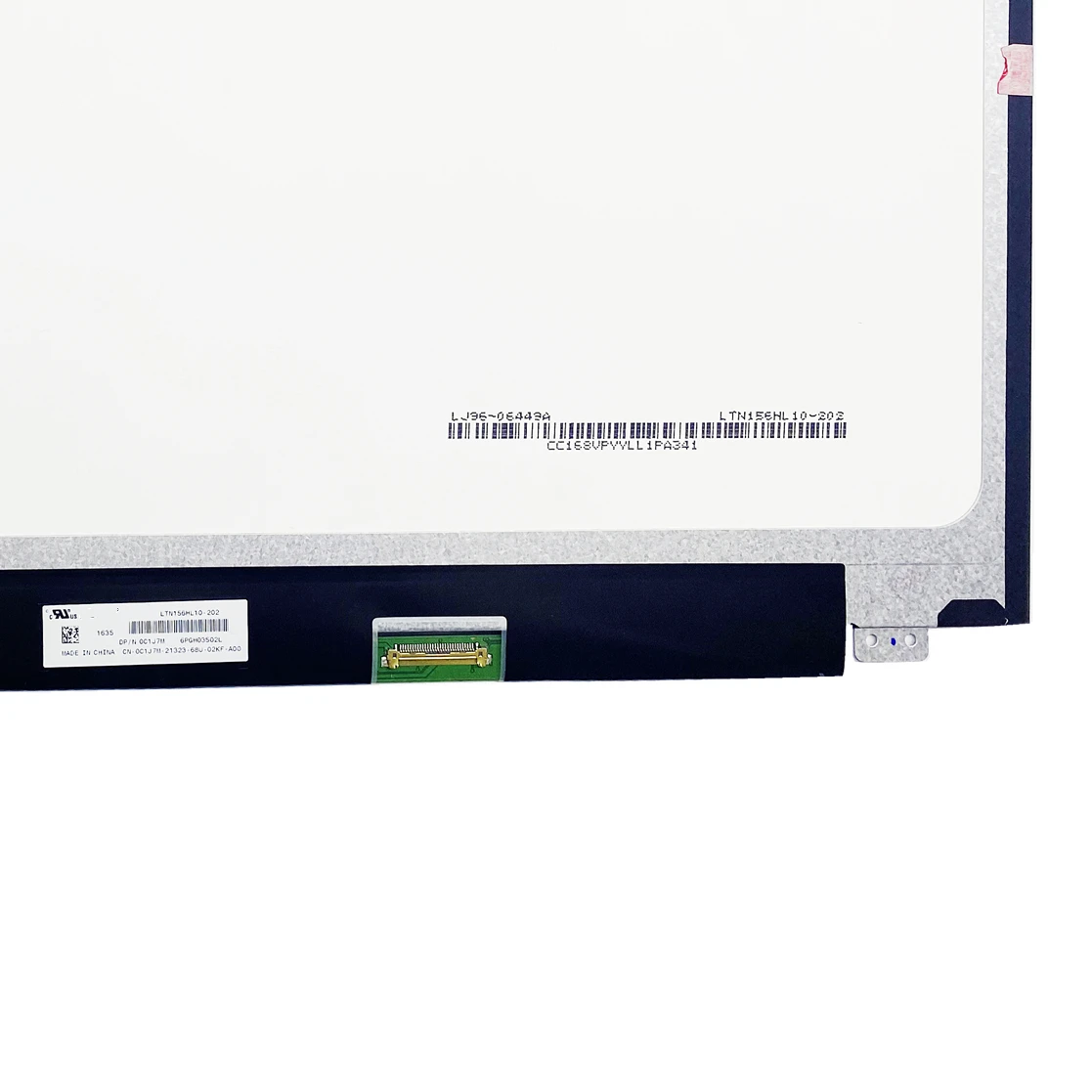 Imagem -03 - Polegada para Dell Precision 15 7510 3510 Latitude E5570 Fhd Lcd Led Widescreen C1j7m Display Painel Lcd Tela Ltn156hl10202 15.6