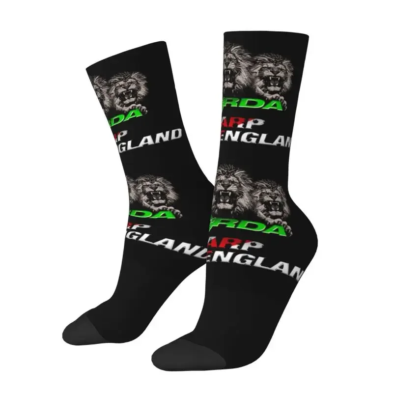 Kawaii Print Korda Fishing Logo Socks for Women Men Stretch Summer Autumn Winter Fish Carp Fisherman Gift Crew Socks