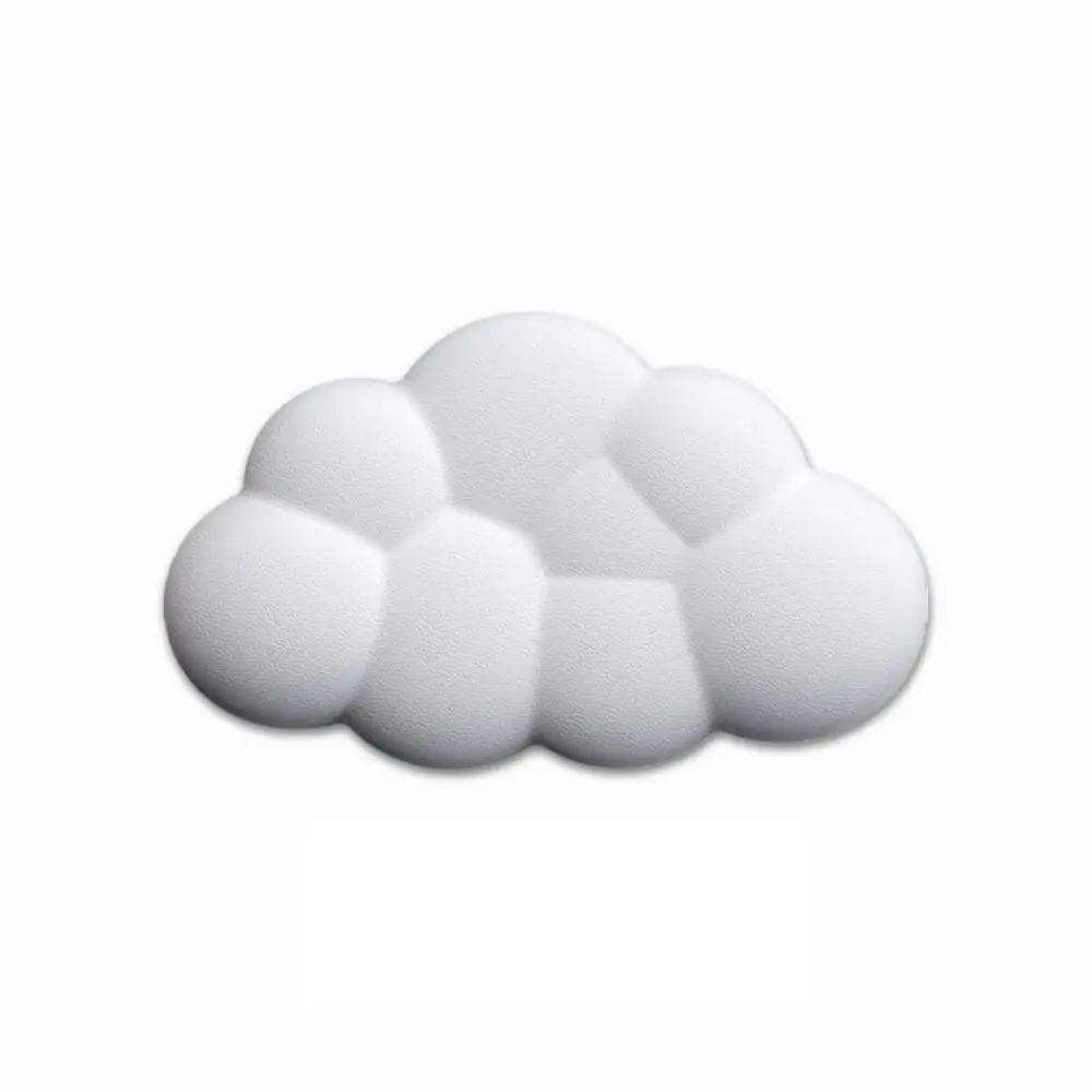 Alas Pergelangan Tangan Keyboard Bentuk Awan Ergonomis Bantalan Katun Memori Tahan Air Bantal Tangan Anti-selip Gelang 3D Alas Mouse Gamer
