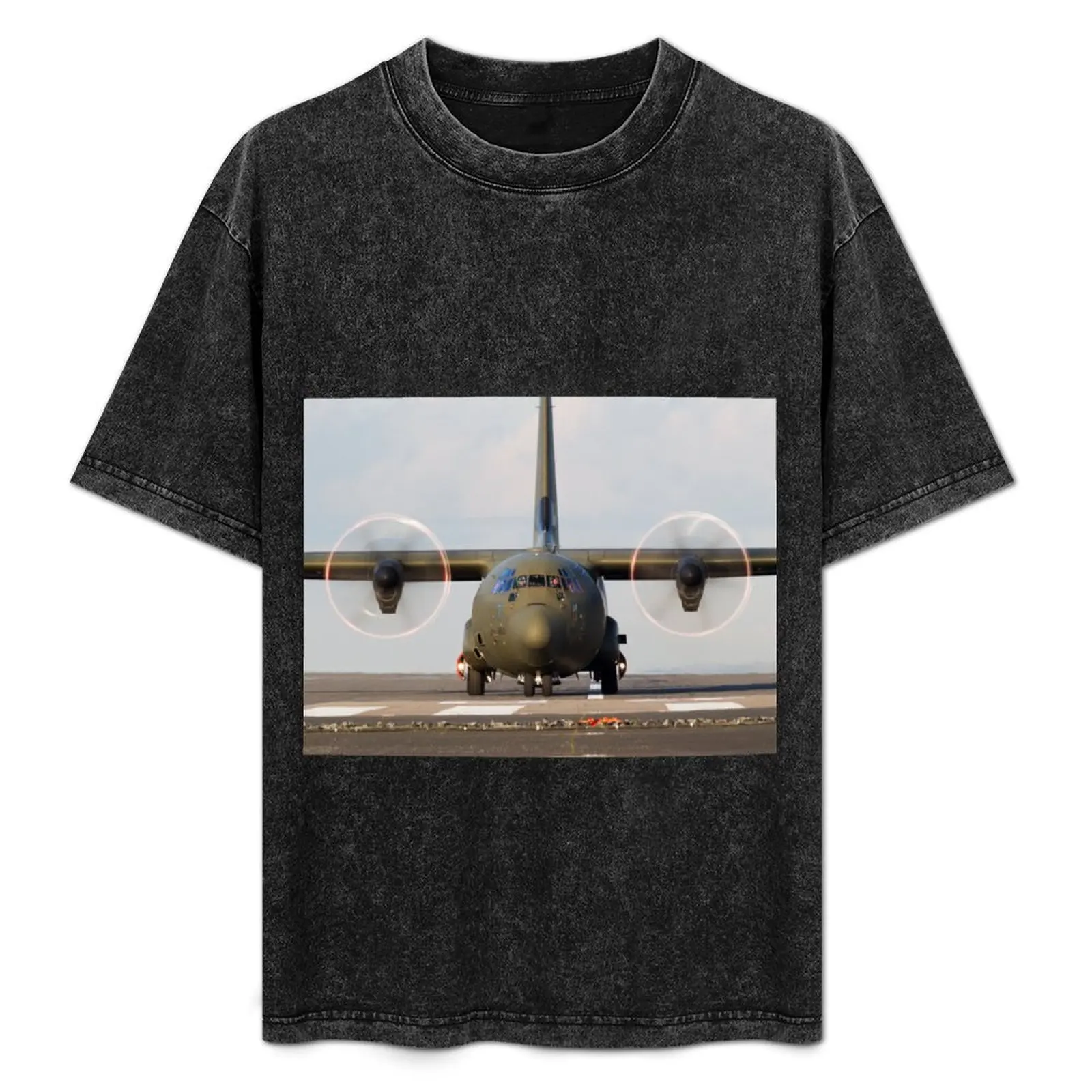 

RAF C-130 Hercules T-Shirt Work Daily Short Sleeve Top