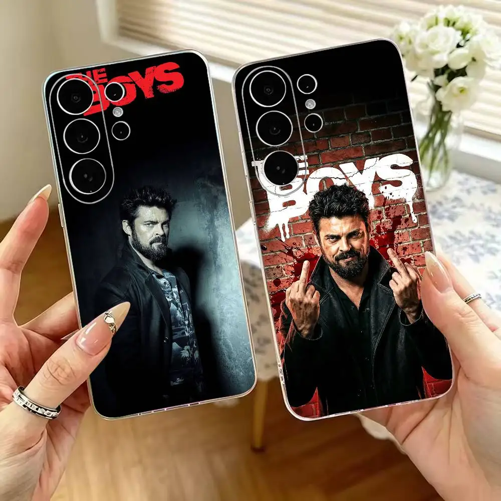 Billy Butcher The Boys Karl Urban Phone Case For Samsung S25,S24,S21,S22,S23,S30,Ultra,S20,Plus,FeTransparent Cover