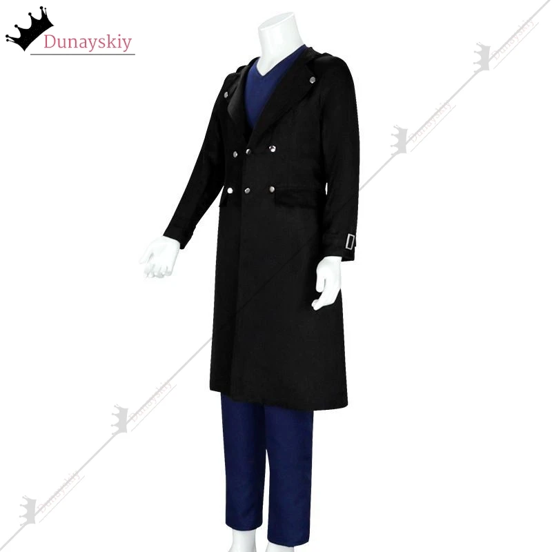 AnAnime Mens Cosplay Shigaraki Tomura Costume Trench Cloak Jacket Mens Suit Uniform Anime Outfits Wig Shoes Prop Role-playSuits