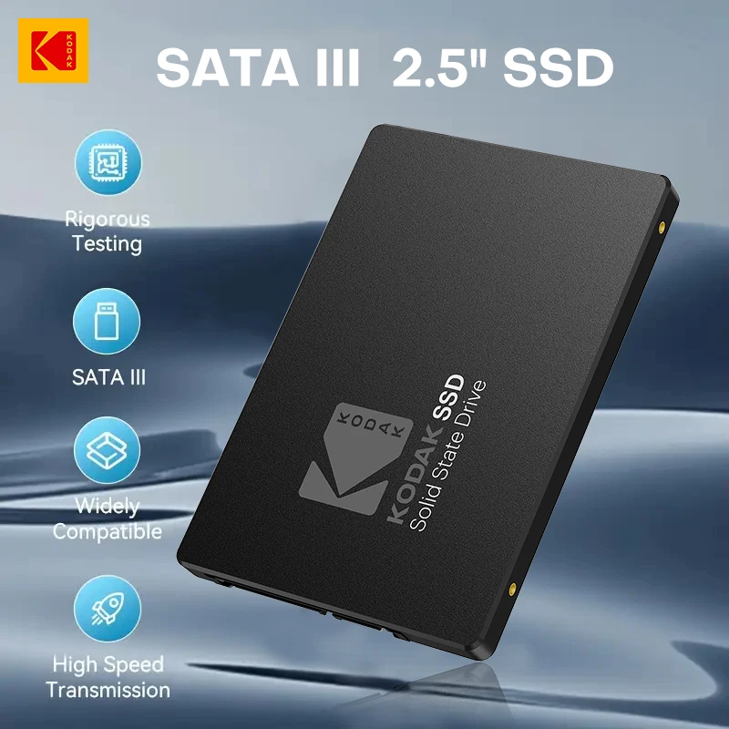 

Kodak X120 PRO SSD Drive HDD 2.5 Hard Disk SSD 1TB 512GB 128GB 256GB HD SATA Disk Internal Hard Drive for Laptop Computer