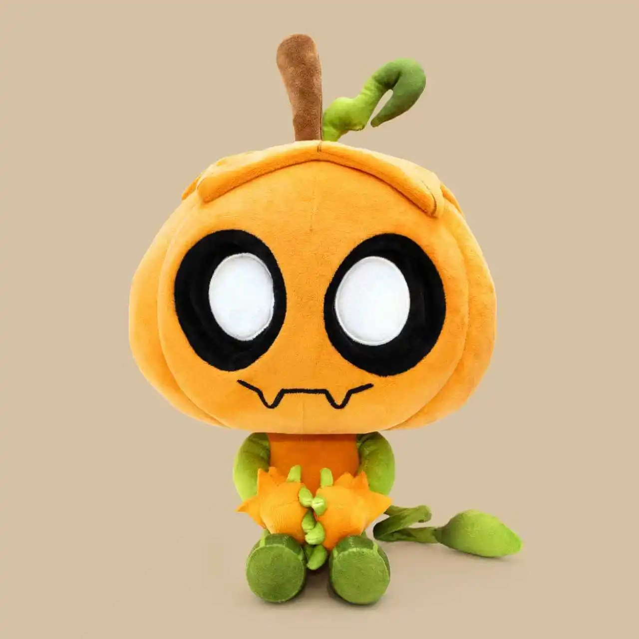 Peluche Gourdy du monde de Dandy, citrouille d'halloween, poupée en peluche douce et souriant, jouet mignon, cadeau de collection, décoration de la maison