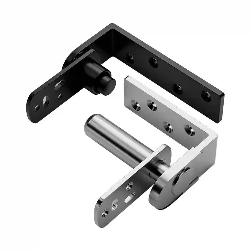 Heavy duty stainless steel automatic rebound hinge with 270degree rotation embedded two-way push-pull adjustable garden/bar door