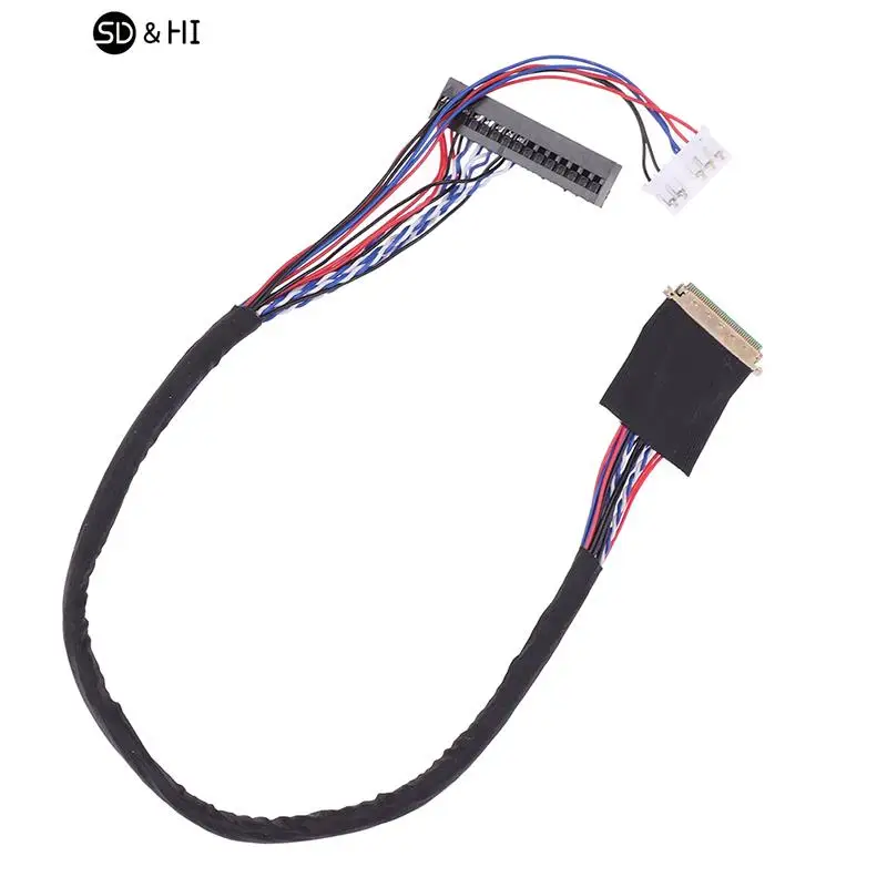 1PC New Arrival 40 Pin 1 kanał 6 Bit LED LVDS kabel ekranu do wyświetlania