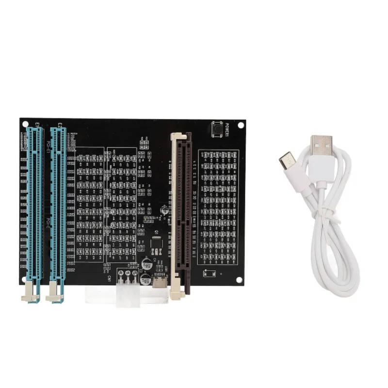 

Тестер видеокарт с подсветкой, AGP PCI-E, двойного назначения, для тестирования графических карт