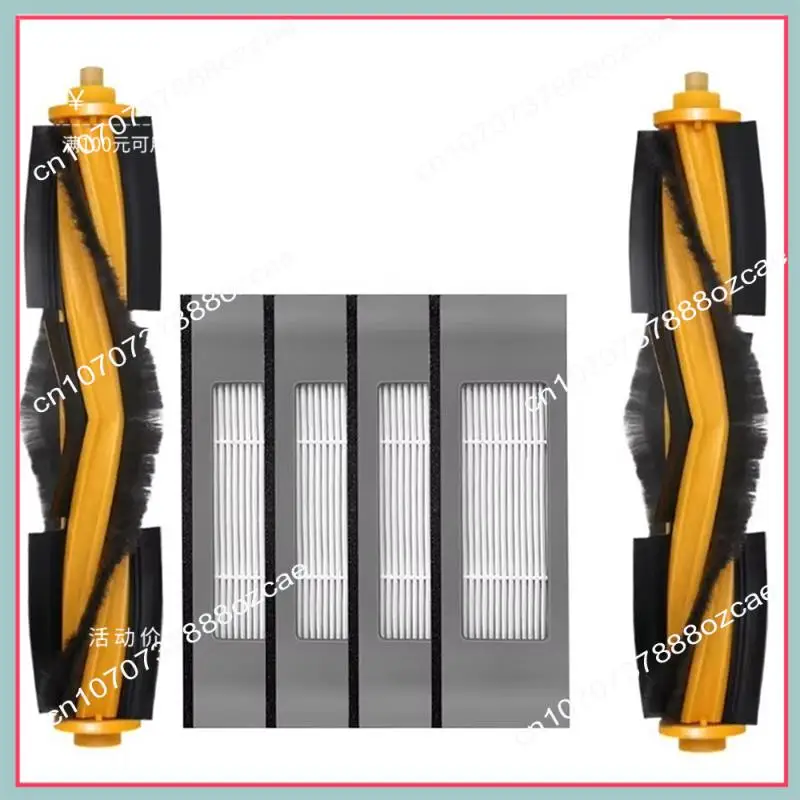 A26P Ersatzteilset für ECOVACS Deebot T8 AIVI: Enthält Hauptbürste, Seitenbürste, Filter und Staubbeutel