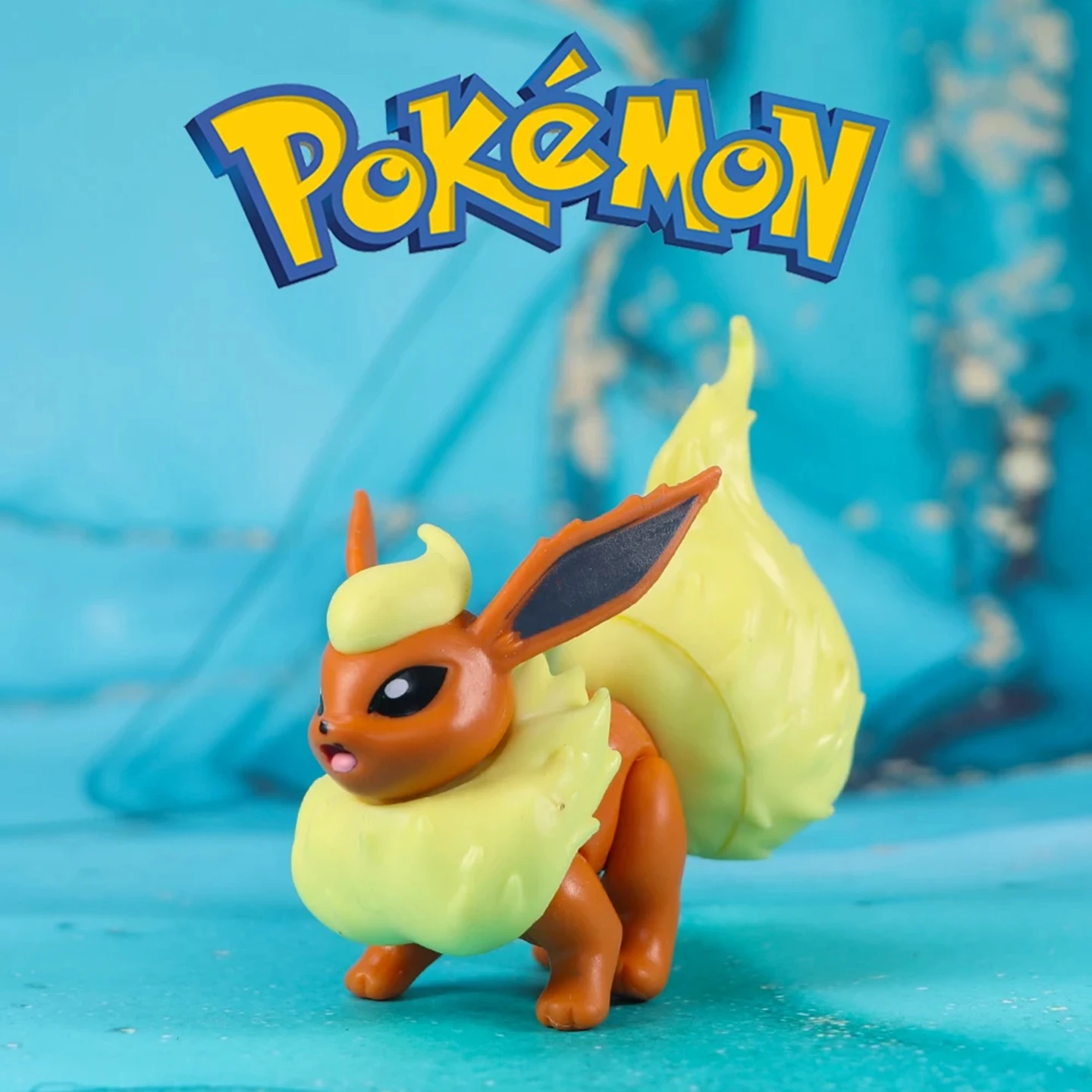WCT US Authentic Loose Articulated Flareon Figure, Pokemon, 6cm, Anime Collectible Toy Ornament Model - view 3