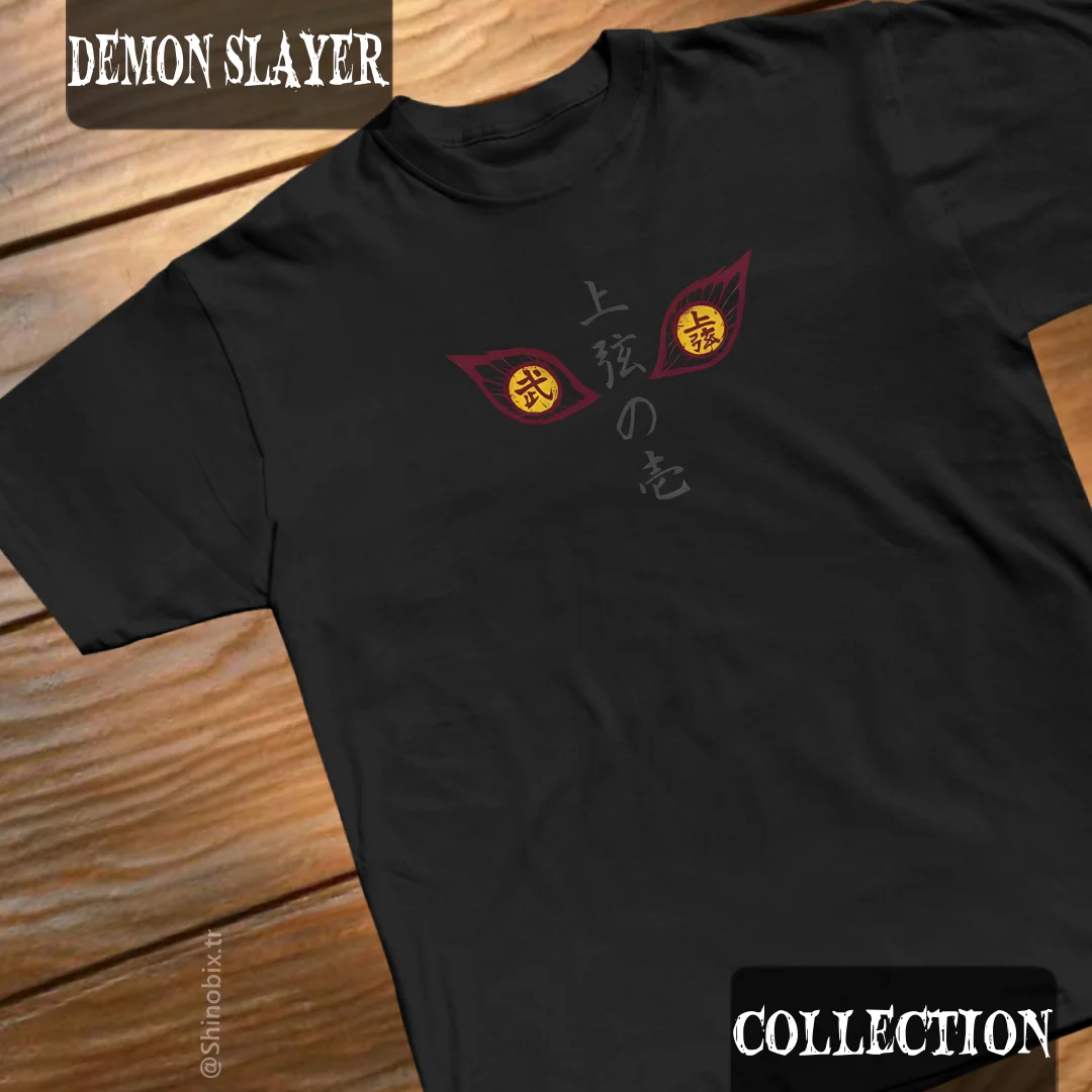 قمة الموضة اليابانية الساخنة الدم الساخن أنيمي تيز Kokushibo الجرافيك المتضخم Harajuku عالية الجودة تي شيرت الإناث الذكور الملابس