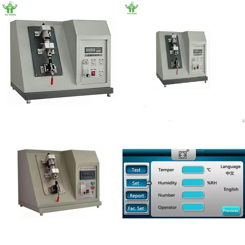 2026 Hot Item Face Clothing Fabric Air Exchange Pressure Difference Tester