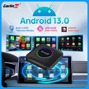 Carlinkit Android 13.0 Kotak Ai Carplay Nirkabel Android Otomatis & Carplay QCM6225 Mendukung Youtube Untuk Radio Otomatis Oem 12 perangkat ai penjualan terbaik - №