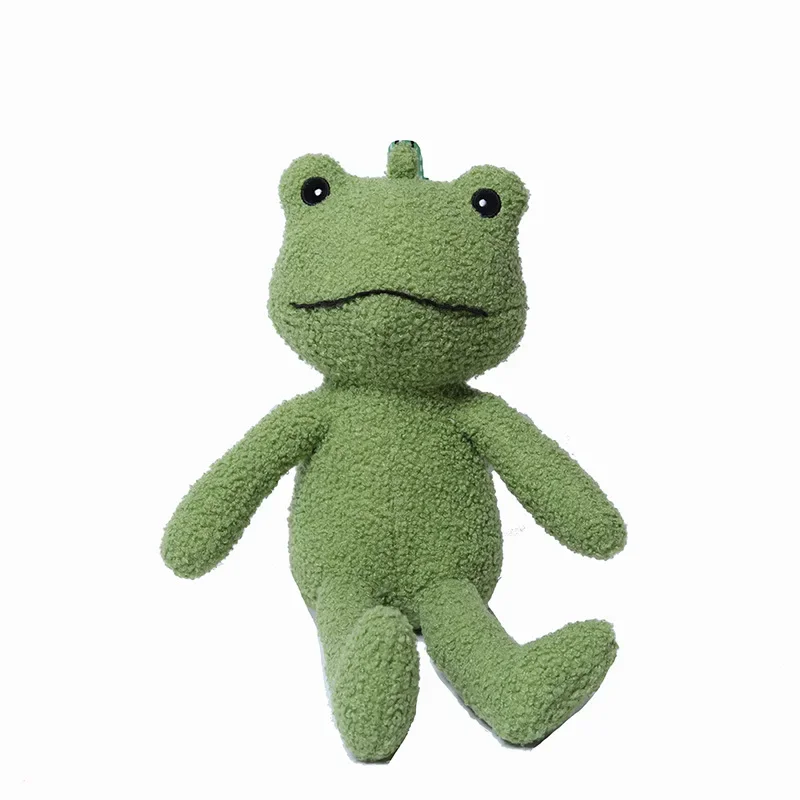 Cute Frog Plush Bag Toys Stuffed Animals Doll CrossBody Shoulder Bag Backpack Coin Purse Wallet Pouch Children Girls Boys Gift