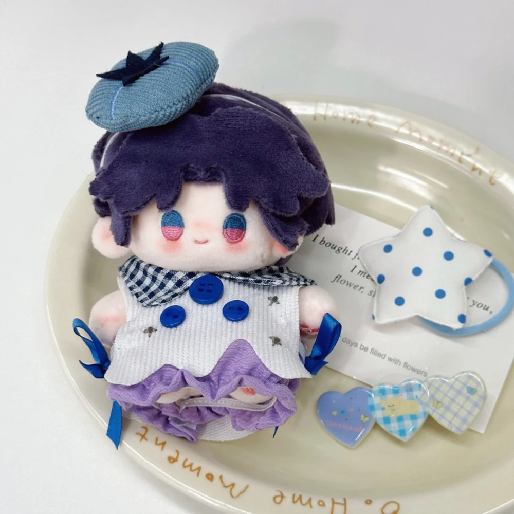 Obst Kuchen 10 cm Baumwolle Puppe Kleidung Anzug Super Nette 10 cm Puppe Kleidung Outfit Schöne Blaubeere Puppe Dress Up kleidung Set