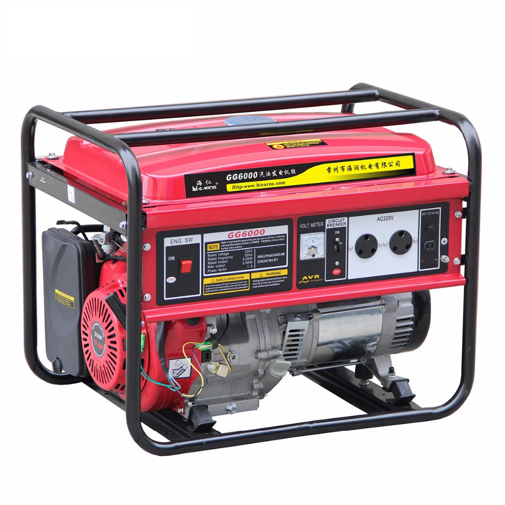 

5KW gasoline engine generator GG6000 price