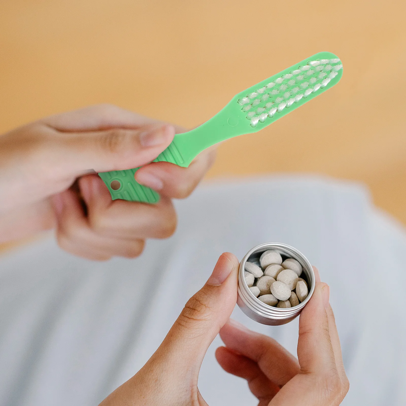 

10 Pcs Cute Sensitive Prison Toothbrushes Jail Big Handle Gentle Bulk Travel Large