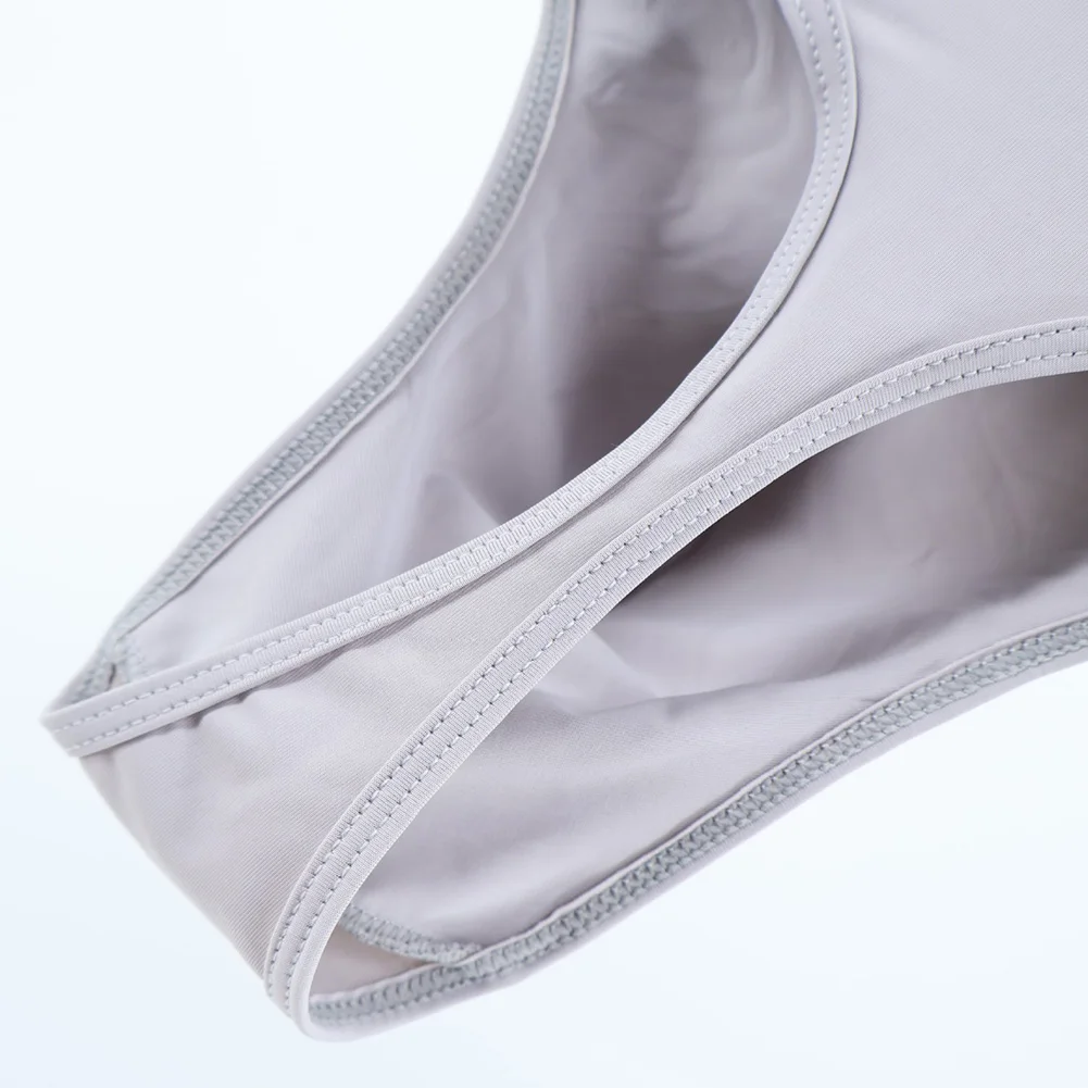 S-XL Available Men Wide Belt Stretch Underwear Breathable Fitness Comfortable G-String Thong Bikini Briefs