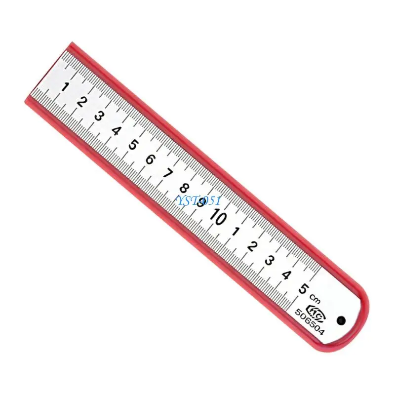

E15A 304 Stainless Steel Ruler With Lasering Etched Marking For Technical Drawing Drafting