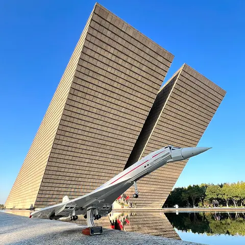 2083 delar City Concorde passagerarflygplan stora kreativa dekorationspussel byggklossar leksaker presenter kompatibla 10318 10 best sales konkorde - №6