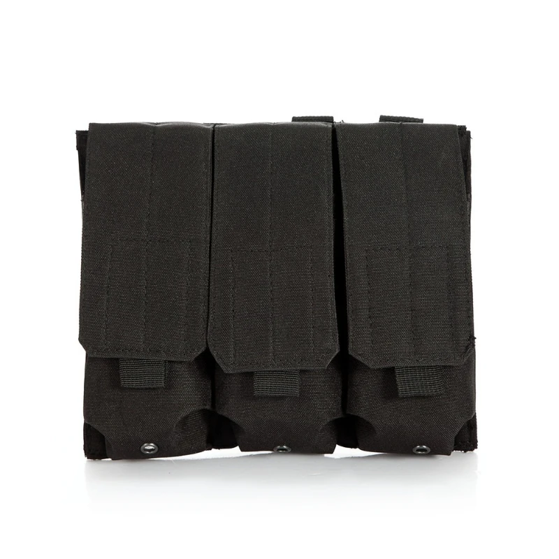 

Tactical MOLLE Triple Magazine Pouches Double Triple Shooting Mag Pouch Wargame Paintball 5.56 7.62 Mag Bag