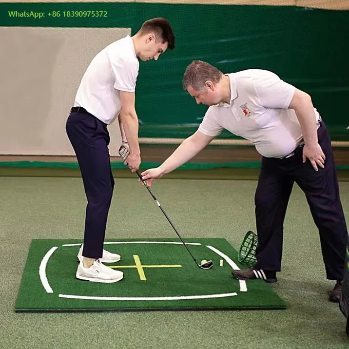 

Комбинированный набор для гольфа: сетка для отработки ударов, коврики для отработки ударов, газон для отработки ударов, ти-стик для отработки ударов, для использования в помещении, на заднем дворе, в гараже, с функцией определения точности удара, настраив