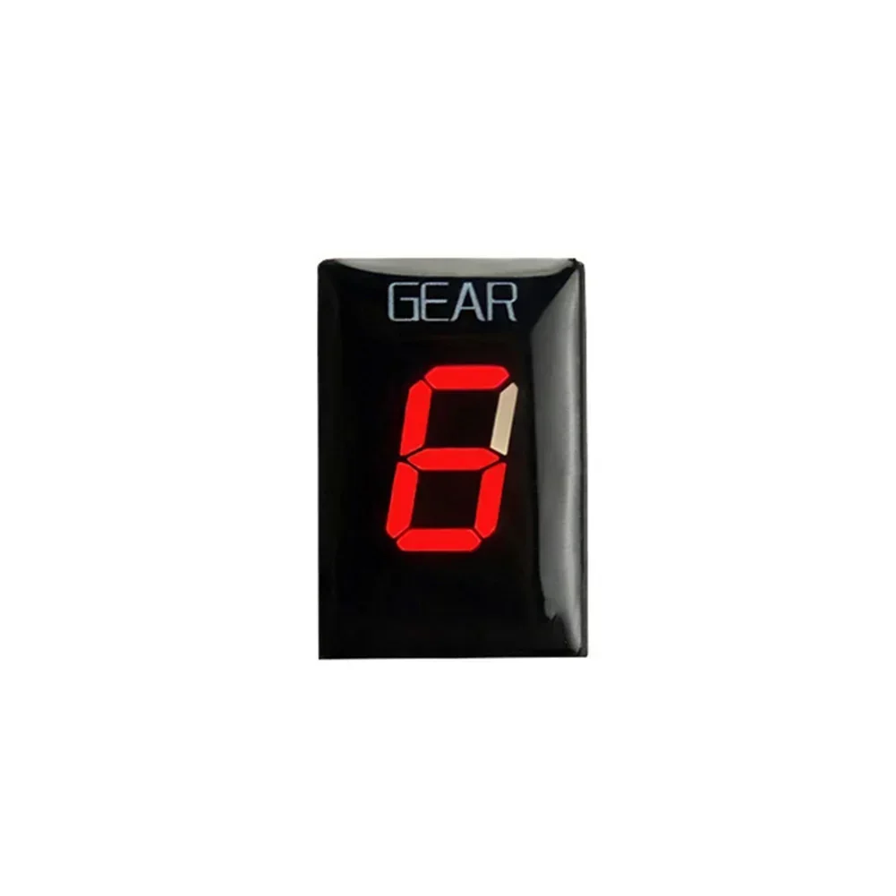 

Gear Indicator Display LED Motorcycles Part Plastic Popular Removable Replacement Useful 1pcs Accessory Brand New