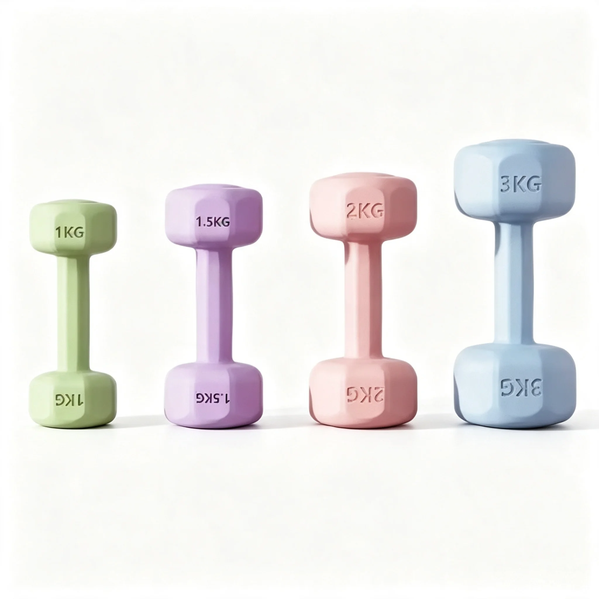 Richly Colored Lightweight Dumbbells for Beginner Women for Home & Commercial Dumbbells