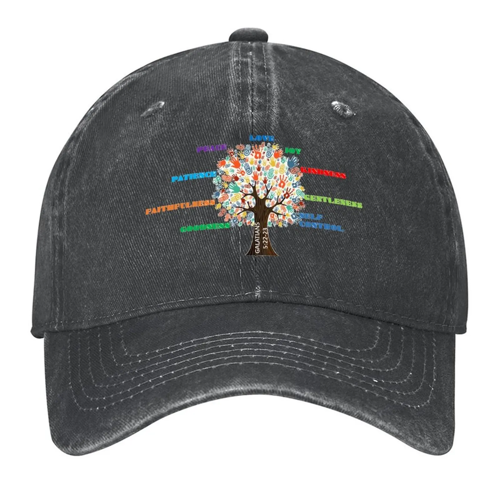 

FRUIT OF THE HOLY SPIRIT Baseball Cap Golf Hat Man Luxury Cap Sunscreen luxury caps Men Hats Women's