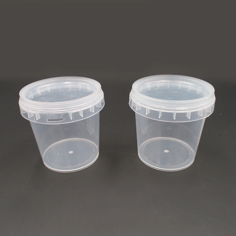 Transparent Plastic Buckndry Condensation Bead Storage Boxet with Handle and Lid Good Sealing Container Portable Lau