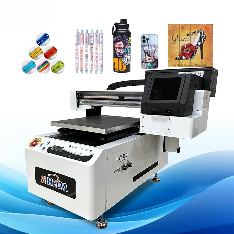 2024 multifunctional digital a3 uv flatbed printer i3200 badge label phone case a3 uv dtf flatbed printer 4050