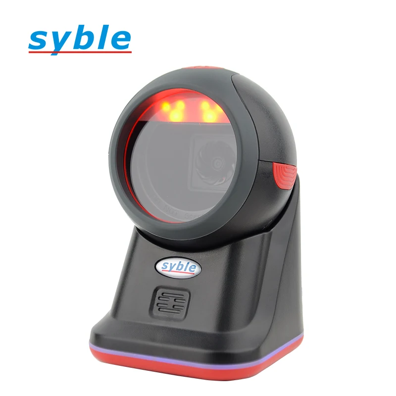 Desktop 2D Barcode Scanner, Syble QR Code Reader for Mobile Payment Support Windows Android MAC
