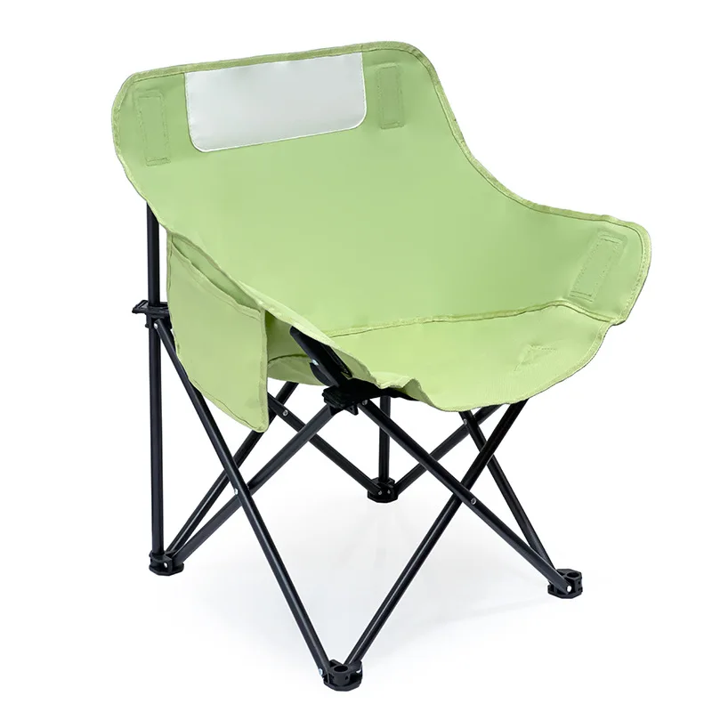 

Folding Portable Lightweight Aluminum Foldable Beach Fishing Camp Chairs Outdoor Moon Camping Folding Chair