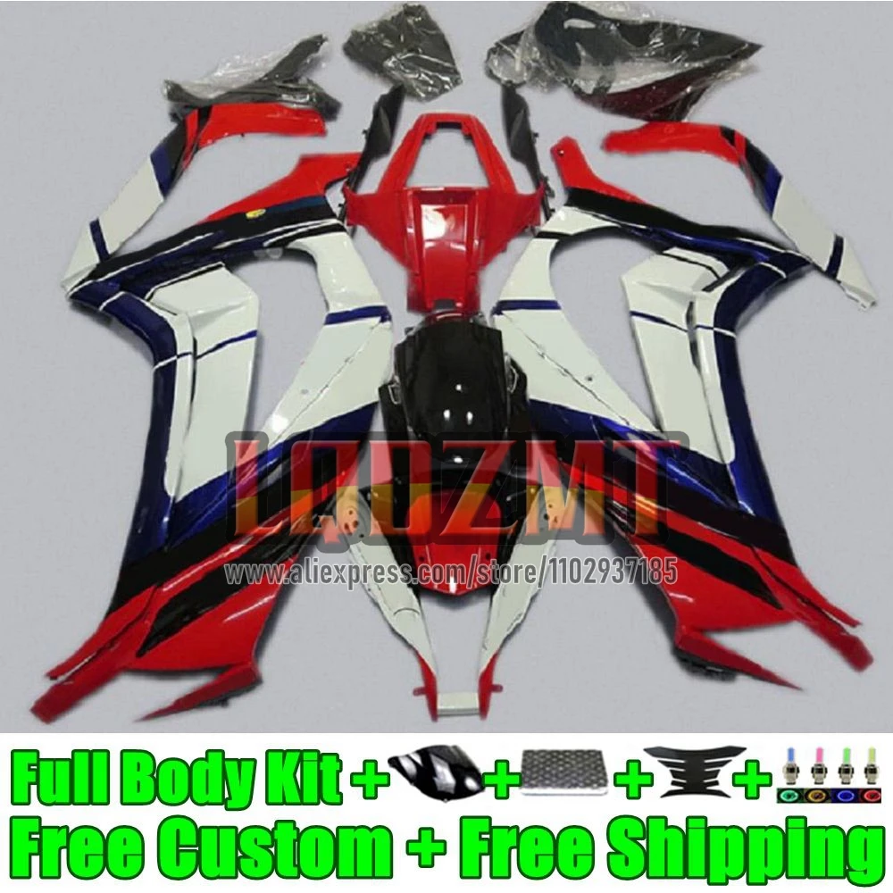 Injection Fairing For KAWASAKI NINJA ZX 10R 1000 52No.11 ZX10R white red 2011 2012 2013 2014 2015 ZX-10R 11 12 13 14 15 Frame