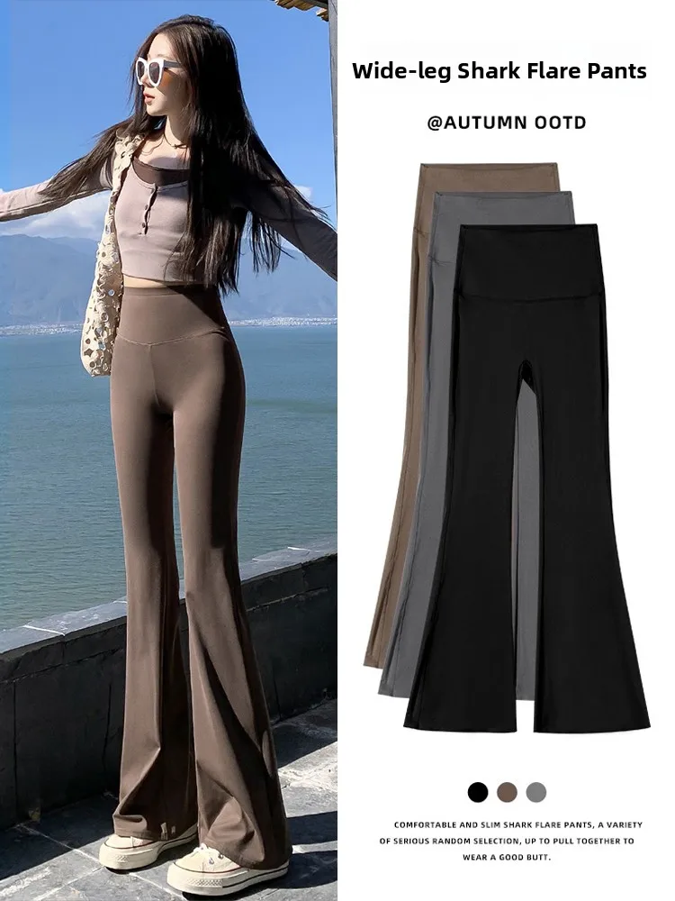 ハイウエストヨガパンツ女性の夏小さいサイズアークベルボットカジュアルパンツ高弾性ナイロンブレンドフィットウェア