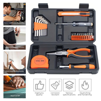 Auto Repairing Tools Set 23pcs Repair Tools Manual Toolbox Tool Hardware Household Tool Set Screwdriver Set Portable Case