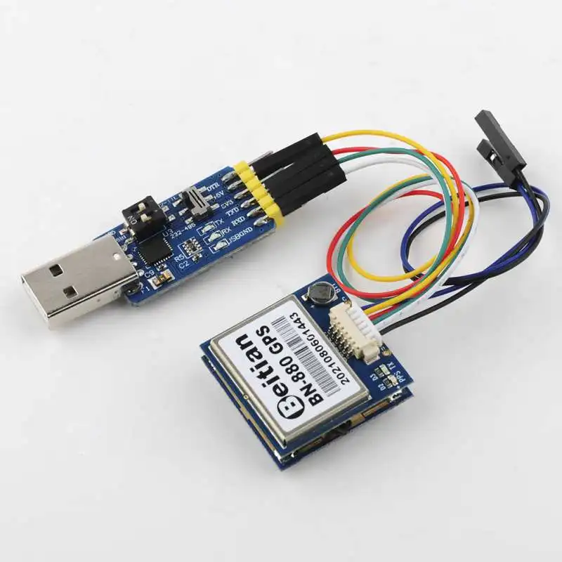 Beitian BN-880 GPS Module For Pixhawk APM Flight Controller HMC5883 Compass Support GPS GLONASS BeiDou with CP2102 Serial Module