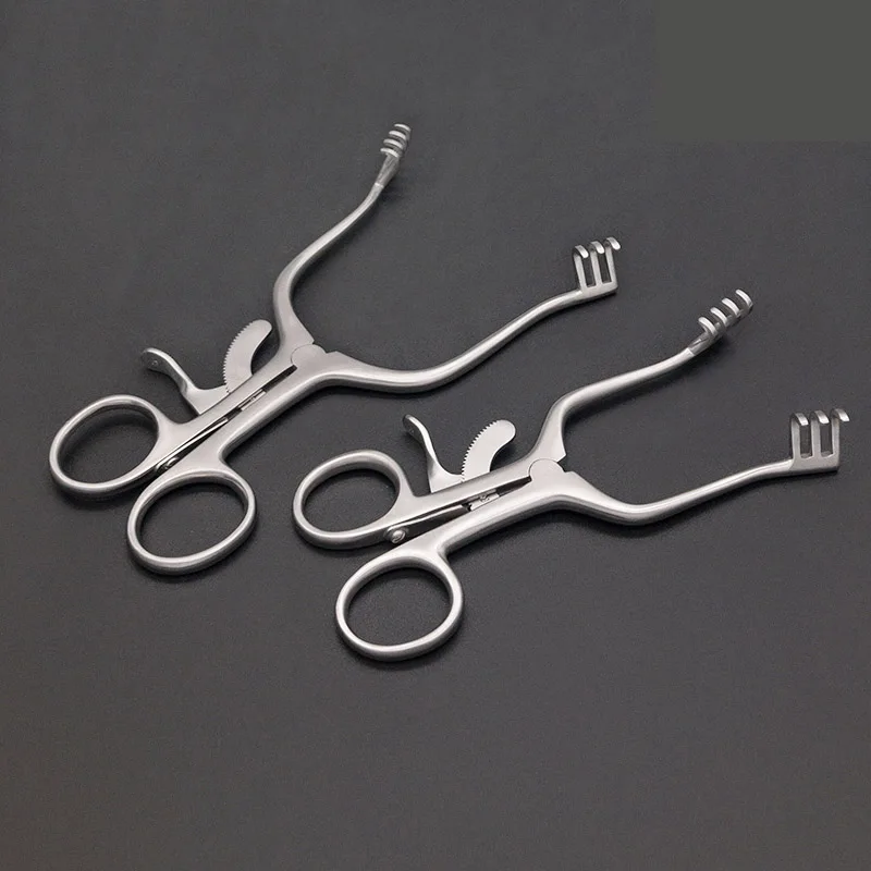 Orthopedic Instrument Expander Mastoid Spreader Adjustable And Automatically Fixed Multi-Hook Skin Retractor Forceps