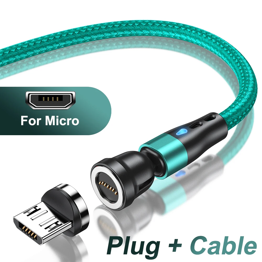 AUFU 7Pin 5A Magnetische Typ C Kabel Für Xiaomi POCO Redmi Magnet Schnelle Lade Draht Für iPhone iPad Samsung Micro USB Daten kabel
