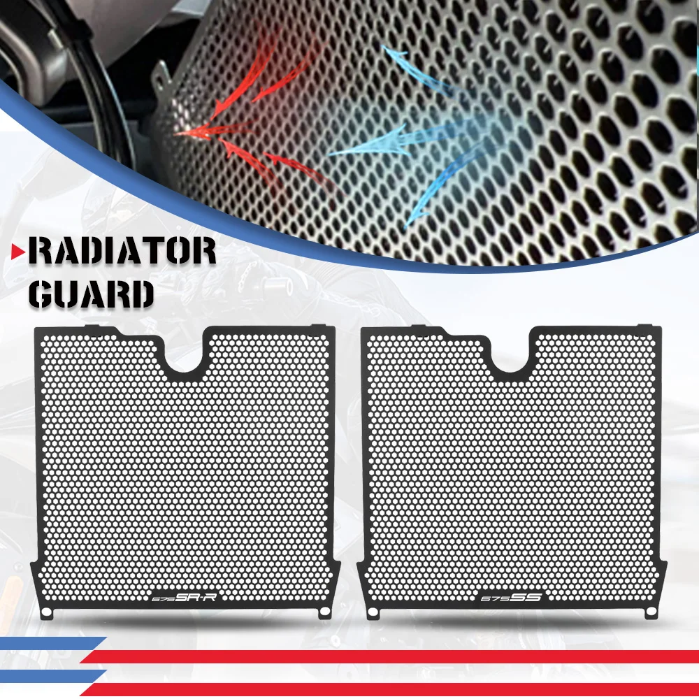 FOR CFMOTO 675SR-R 675SS 675 SR R SRR SR-R SS 675-ss SS675 2026-2025-2024 Motorcycle Radiator Guard Grille Cover Protector