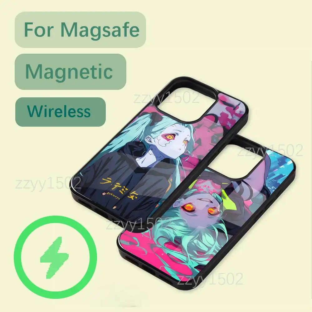 

C-CyberpunkS Rebecca Phone Case For iPhone 17,16,15,14,13,12,11,Pro,Max,Plus,Mini,SE4,E Magsafe Wireless Charging