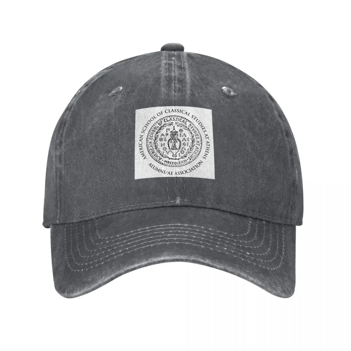 ASCSA Alumni/ae Association Logo 2 white Baseball Cap Beach Bag custom Hat Horse Hat Cosplay Women Hats Men's