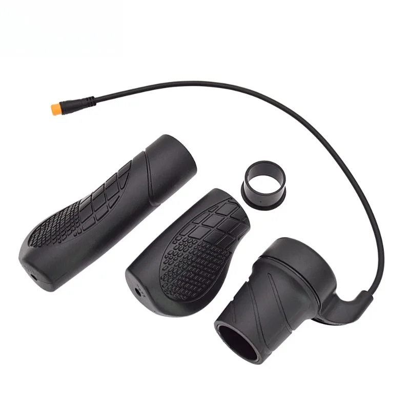 

Speed regulation handle Electric bicycle split half grip Mountain bike universal waterproof head handlebar