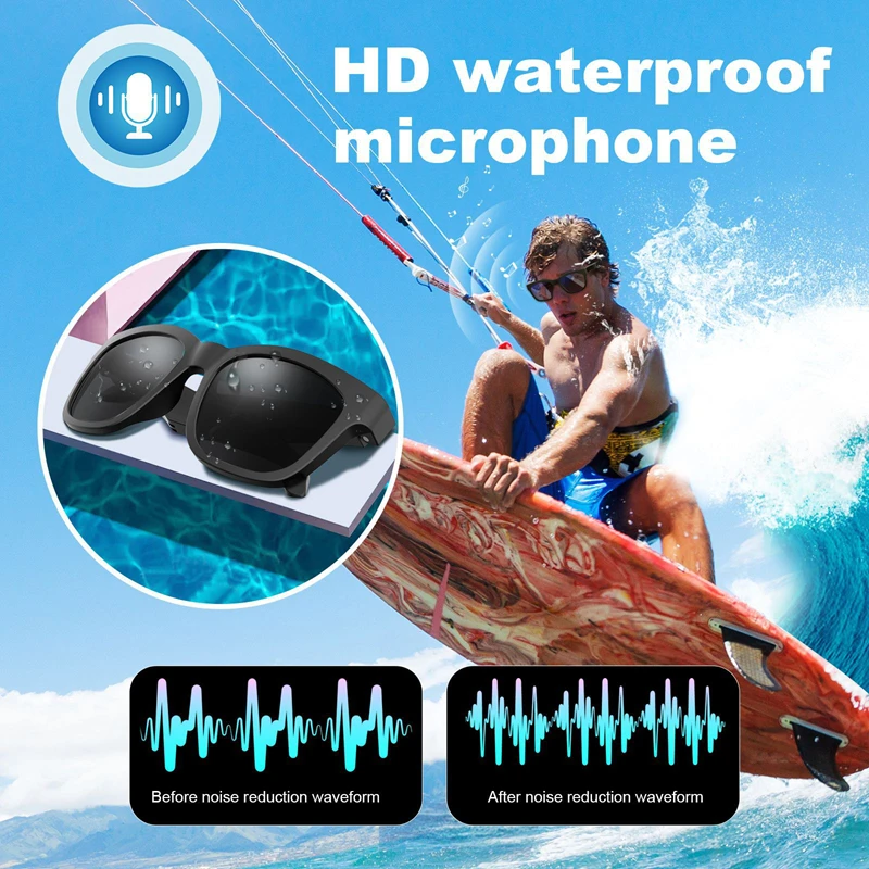 OnePlus Smart Wireless Bluetooth Glasses Call Navigation Noise Reduction Outdoor Waterproof Anti Blue Light Anti-UV Sunglasses