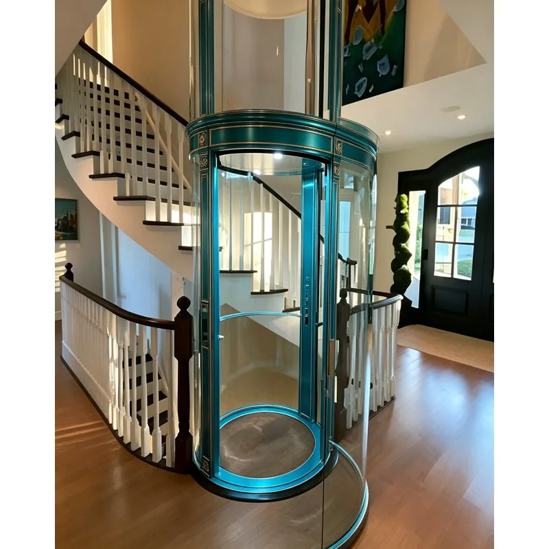 High Quality Elevator Lift Cheap Price Small Villa Apartment Passenger Elevator Stainless Steel Personal Elevator for Home House