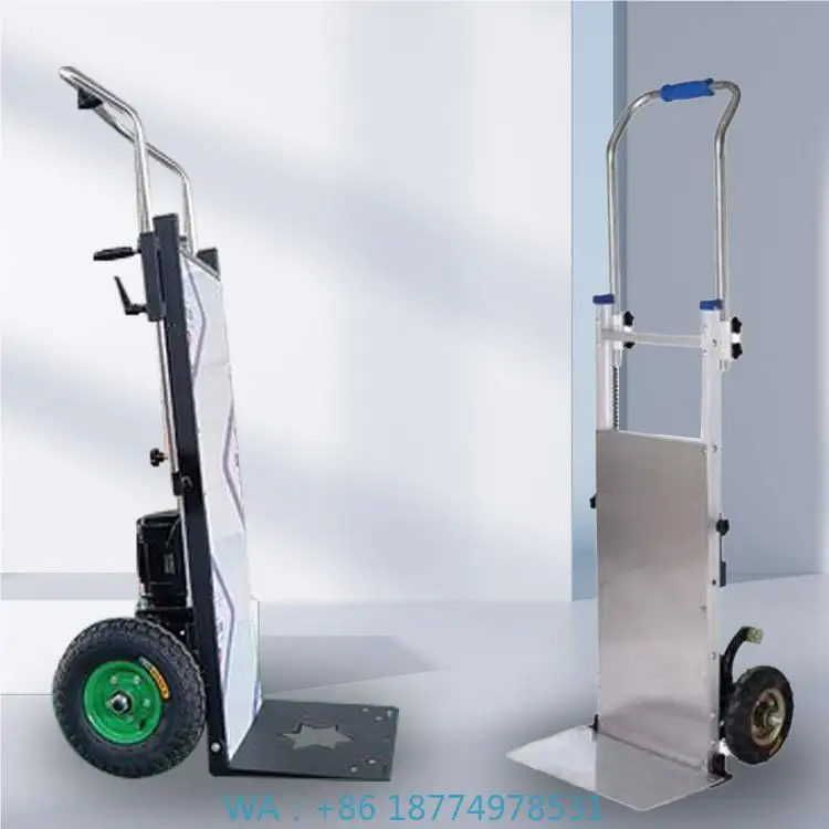 Powered 400KG Capacity Heavy Duty Carrier Robust Stair Climbing Cart Electric