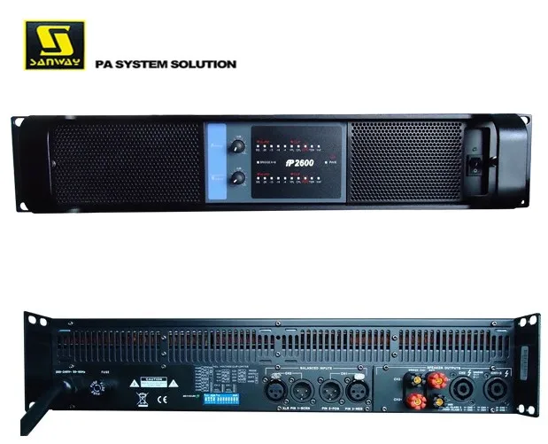 SA-2600 Professional Audio Power Amplifier 2 Channels 3000W Class TD for Outdoor Use