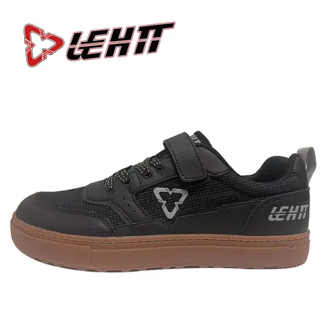 Lehtf 3D Downhill Bicycle Mountain Bike Cycling Shoes Men's Skateboarding Training Shoes Wear Resistant Unlocking Cycling Shoes