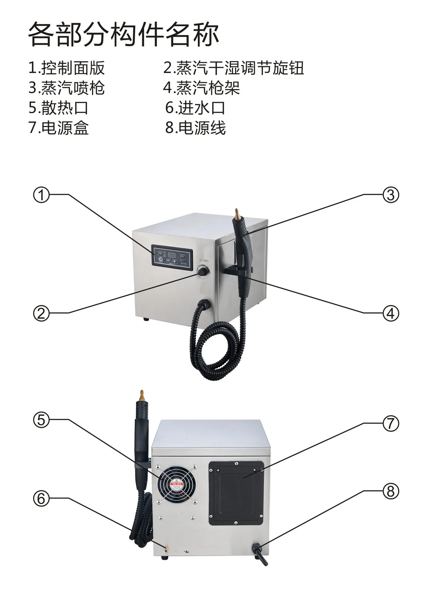 High Power Steam Cleaner Mobile Steam Cleaner пароочиститель для дома high pressure steam